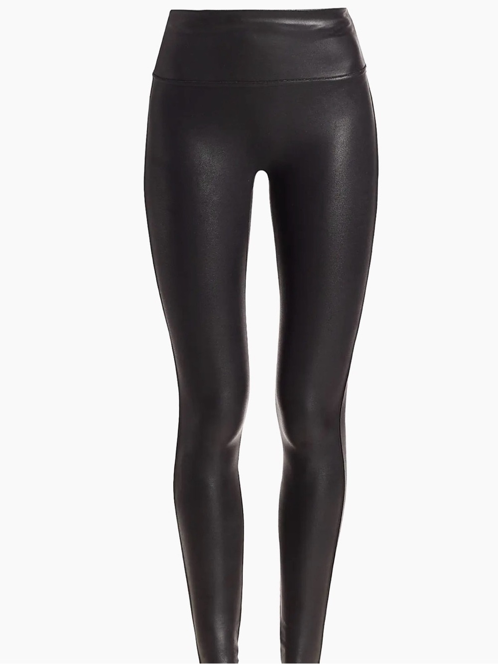 SPANX FAUX LEATHER LEGGINGS